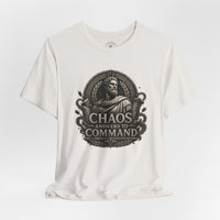 Load image into Gallery viewer, Chaos Answers to Command – Stoic Warrior Graphic T-Shirt - Hilt and Stone