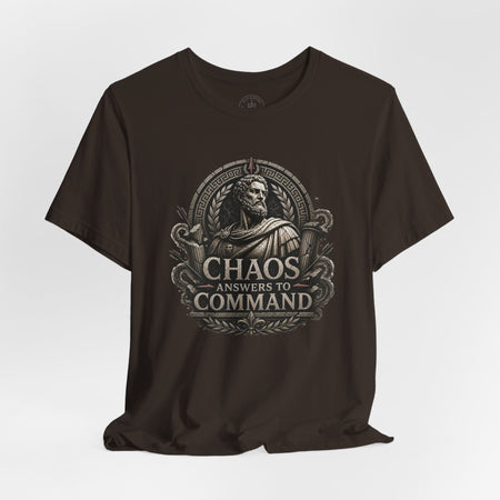Chaos Answers to Command – Stoic Warrior Graphic T-Shirt - Hilt and Stone