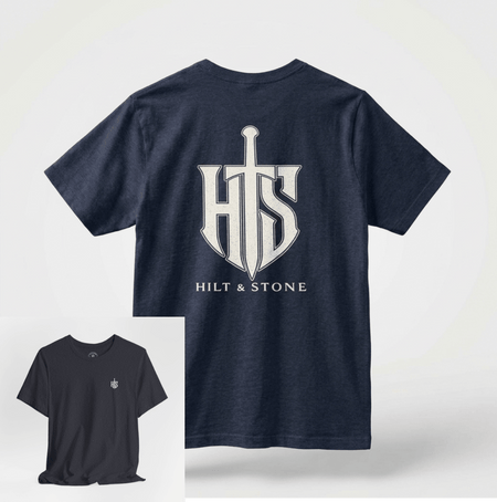 Core Crest Front And Back Print Graphic T-Shirt - Hilt and Stone