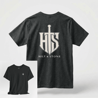 Load image into Gallery viewer, Core Crest Front And Back Print Graphic T-Shirt - Hilt and Stone