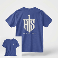Load image into Gallery viewer, Core Crest Front And Back Print Graphic T-Shirt - Hilt and Stone