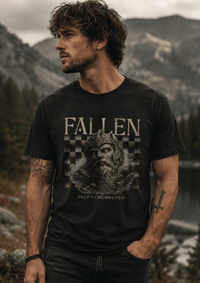 Load image into Gallery viewer, Fallen – Half Remembered Graphic T-Shirt - Hilt and Stone
