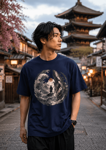 Flow Like Water Strike Like Stone Graphic T-Shirt - Hilt and Stone