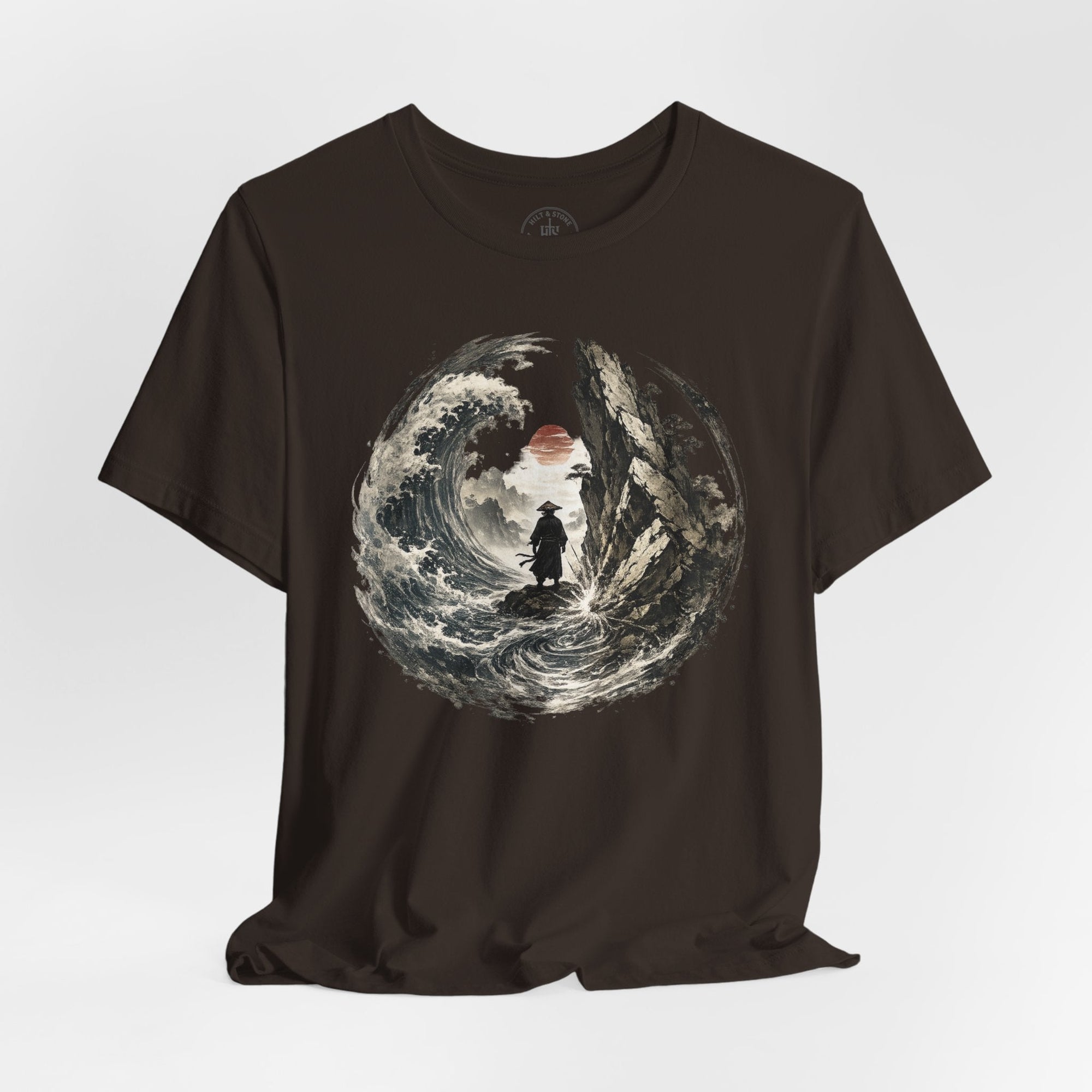 Flow Like Water Strike Like Stone Graphic T-Shirt - Hilt and Stone
