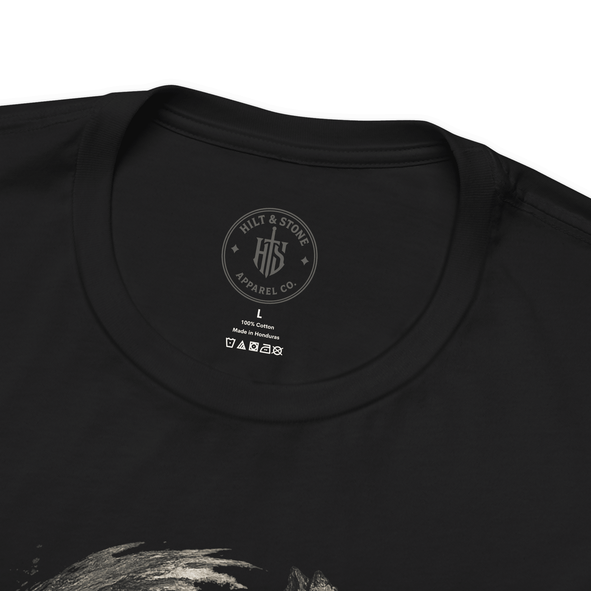 Flow Like Water Strike Like Stone Graphic T-Shirt - Hilt and Stone