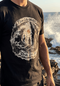Load image into Gallery viewer, Flow Like Water Strike Like Stone Graphic T-Shirt - Hilt and Stone