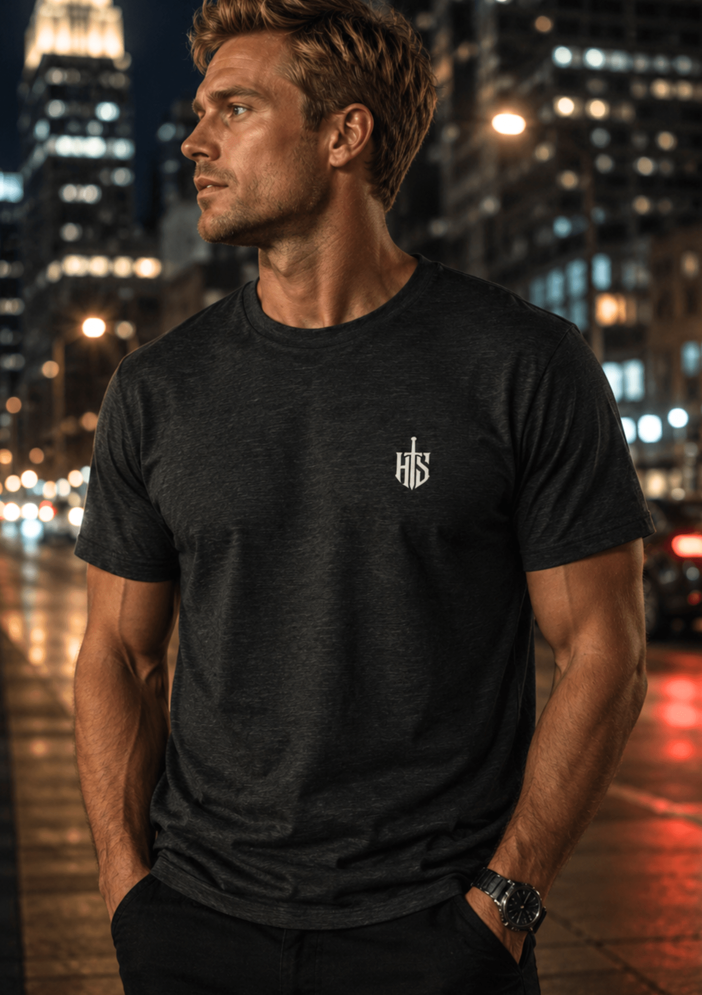 Hilt & Stone Core Bone Logo Premium T-Shirt - Hilt and Stone