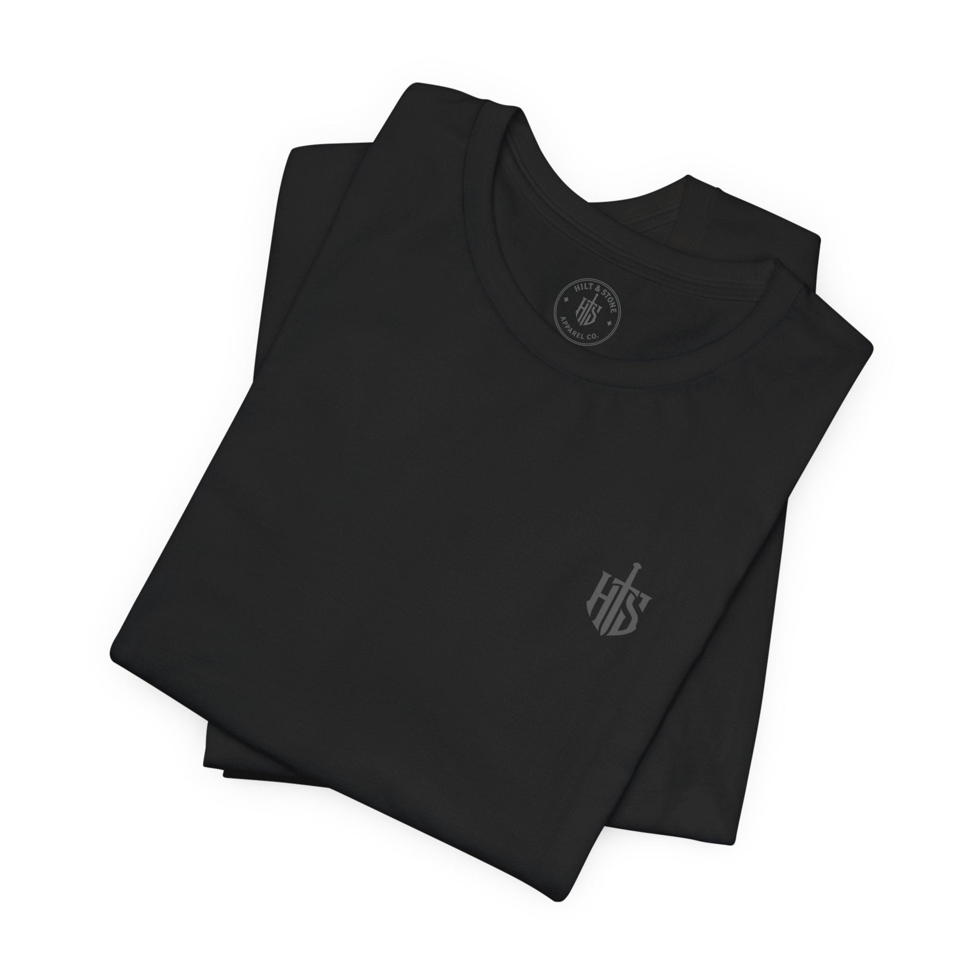 Hilt & Stone Core Charcoal Logo Premium T-Shirt - Hilt and Stone