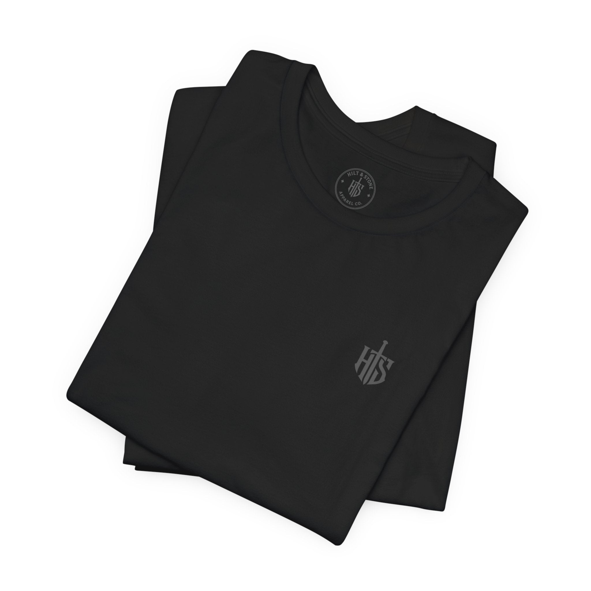 Hilt & Stone Core Charcoal Logo Premium T-Shirt - Hilt and Stone