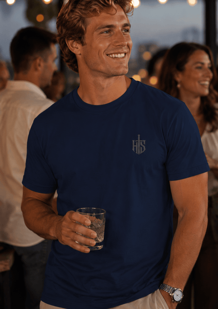 Hilt & Stone Core Charcoal Logo Premium T-Shirt - Hilt and Stone