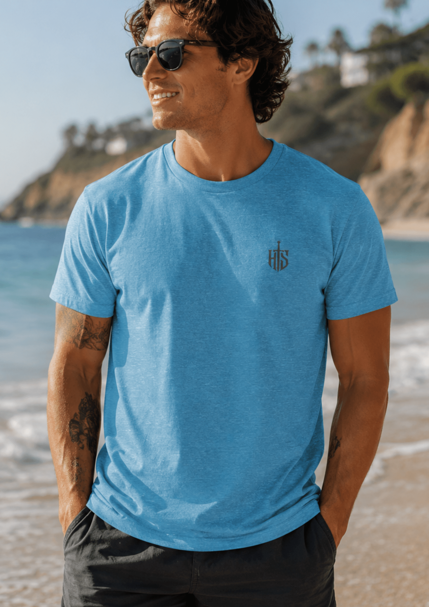 Hilt & Stone Core Charcoal Logo Premium T-Shirt - Hilt and Stone