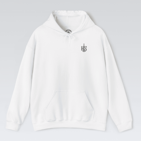 Hilt & Stone Core Hoodie – Minimal Shield Emblem Premium Fleece Hoodie - Hilt and Stone