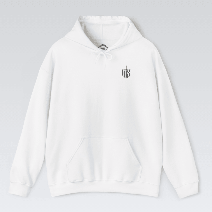 Hilt & Stone Core Hoodie – Minimal Shield Emblem Premium Fleece Hoodie - Hilt and Stone