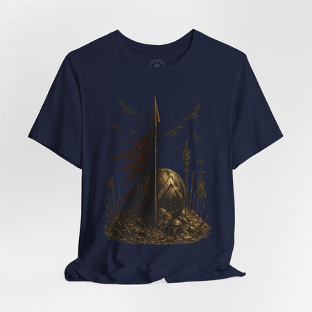 Hold the Line Leonidas Spear T-Shirt - Hilt and Stone