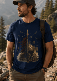 Load image into Gallery viewer, Hold the Line Leonidas Spear T-Shirt - Hilt and Stone