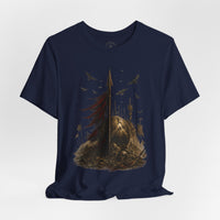 Load image into Gallery viewer, Hold the Line Leonidas Spear T-Shirt - Hilt and Stone