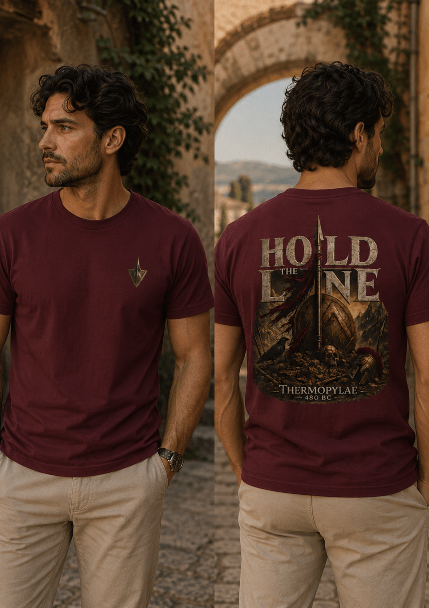 Hold the Line Signature T-Shirt - Hilt and Stone