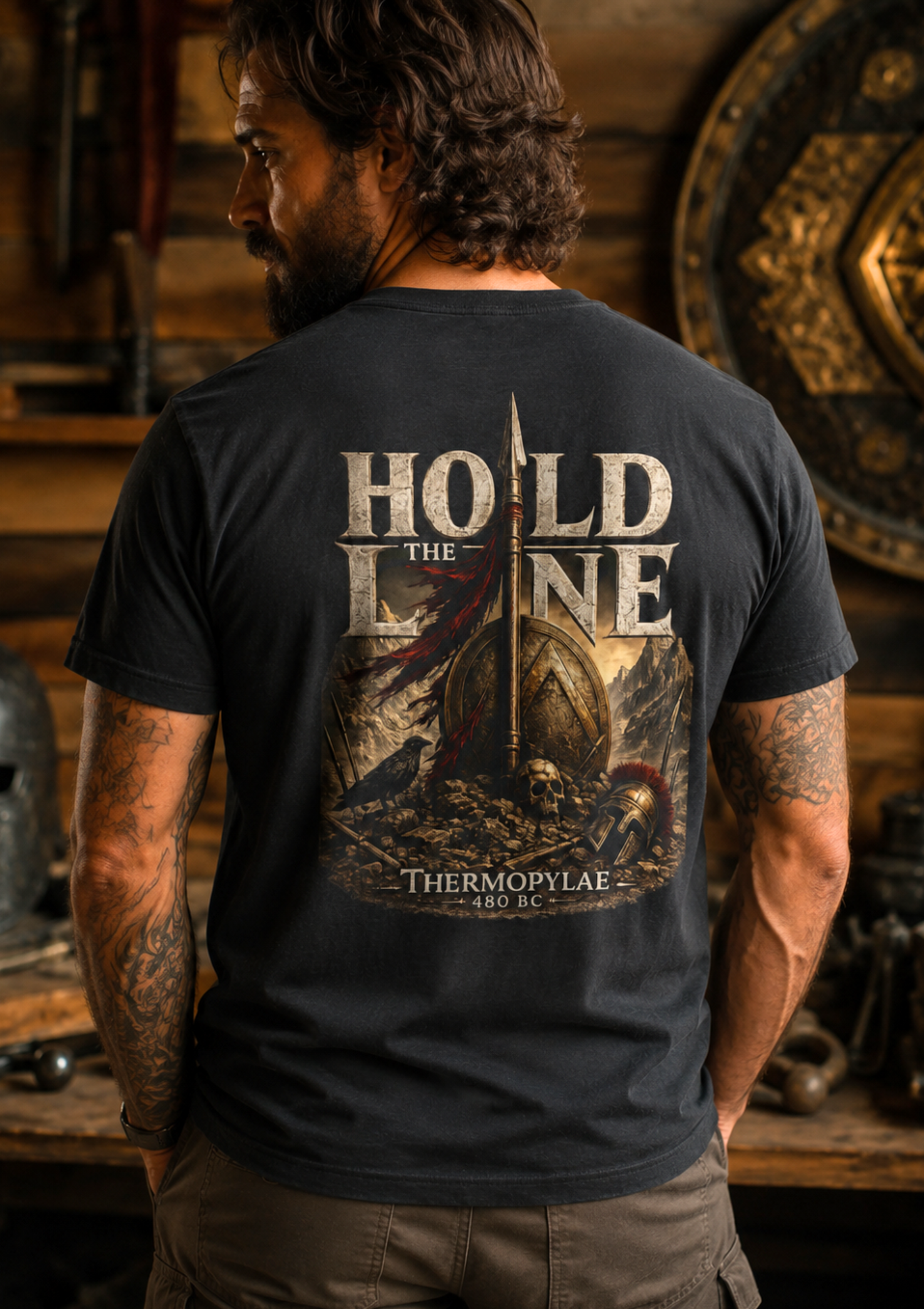 Hold the Line Signature T-Shirt - Hilt and Stone