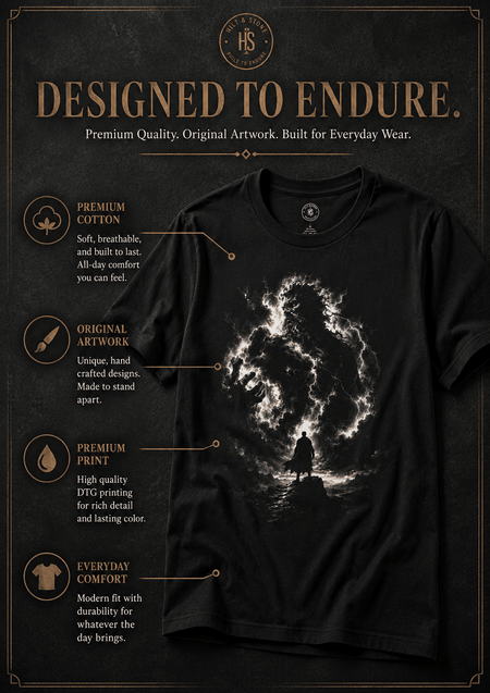 In the Presence of Power Graphic T-Shirt - Hilt and Stone