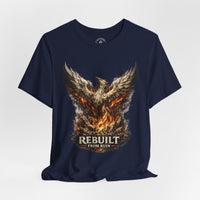 Load image into Gallery viewer, Rebuilt From Ruin Phoenix Graphic T-Shirt - Hilt and Stone