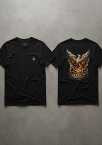 Load image into Gallery viewer, Rebuilt From Ruin Signature T-Shirt | Phoenix of Renewal