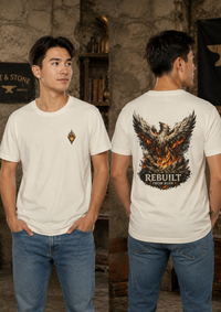 Load image into Gallery viewer, Rebuilt From Ruin Signature T-Shirt | Phoenix of Renewal