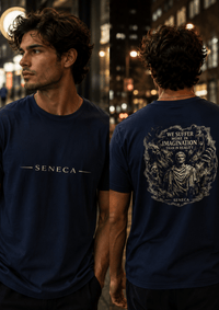 Load image into Gallery viewer, Seneca — Shadow Theater Signature Collection T-Shirt - Hilt and Stone