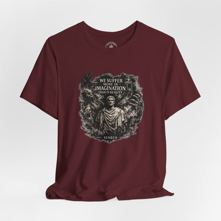 Seneca Shadow Theater T-Shirt – Stoic Philosophy Graphic Tee - Hilt and Stone