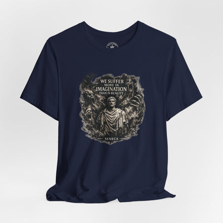 Seneca Shadow Theater T-Shirt – Stoic Philosophy Graphic Tee - Hilt and Stone