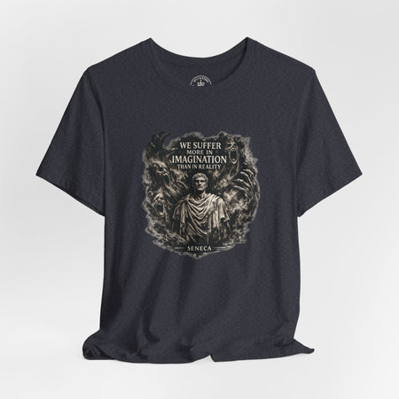 Seneca Shadow Theater T-Shirt – Stoic Philosophy Graphic Tee - Hilt and Stone