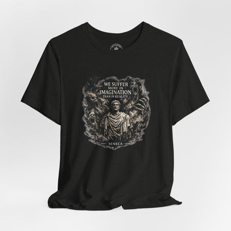 Seneca Shadow Theater T-Shirt – Stoic Philosophy Graphic Tee - Hilt and Stone