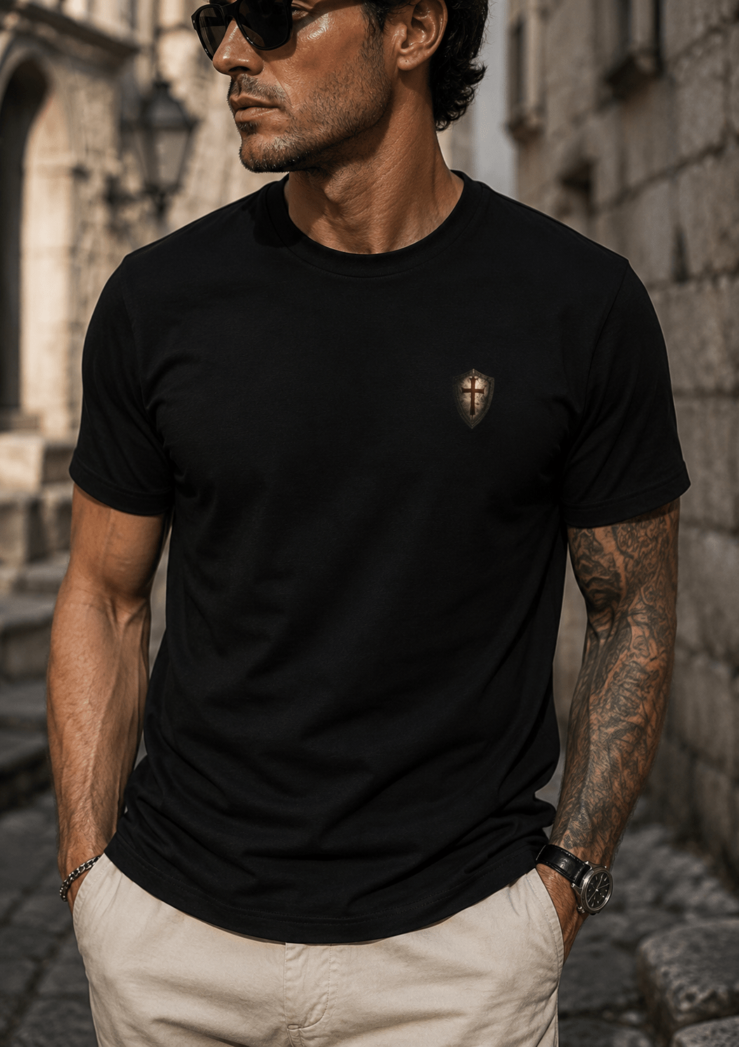 The Final Vow Signature T-Shirt | Faith • Honor • Sacrifice - Hilt and Stone