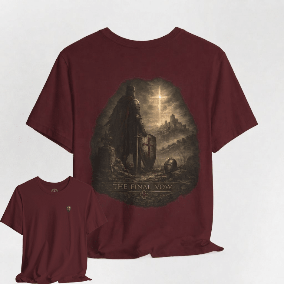 The Final Vow Signature T-Shirt | Faith • Honor • Sacrifice - Hilt and Stone