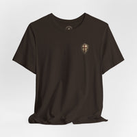 Load image into Gallery viewer, The Final Vow Signature T-Shirt | Faith • Honor • Sacrifice - Hilt and Stone