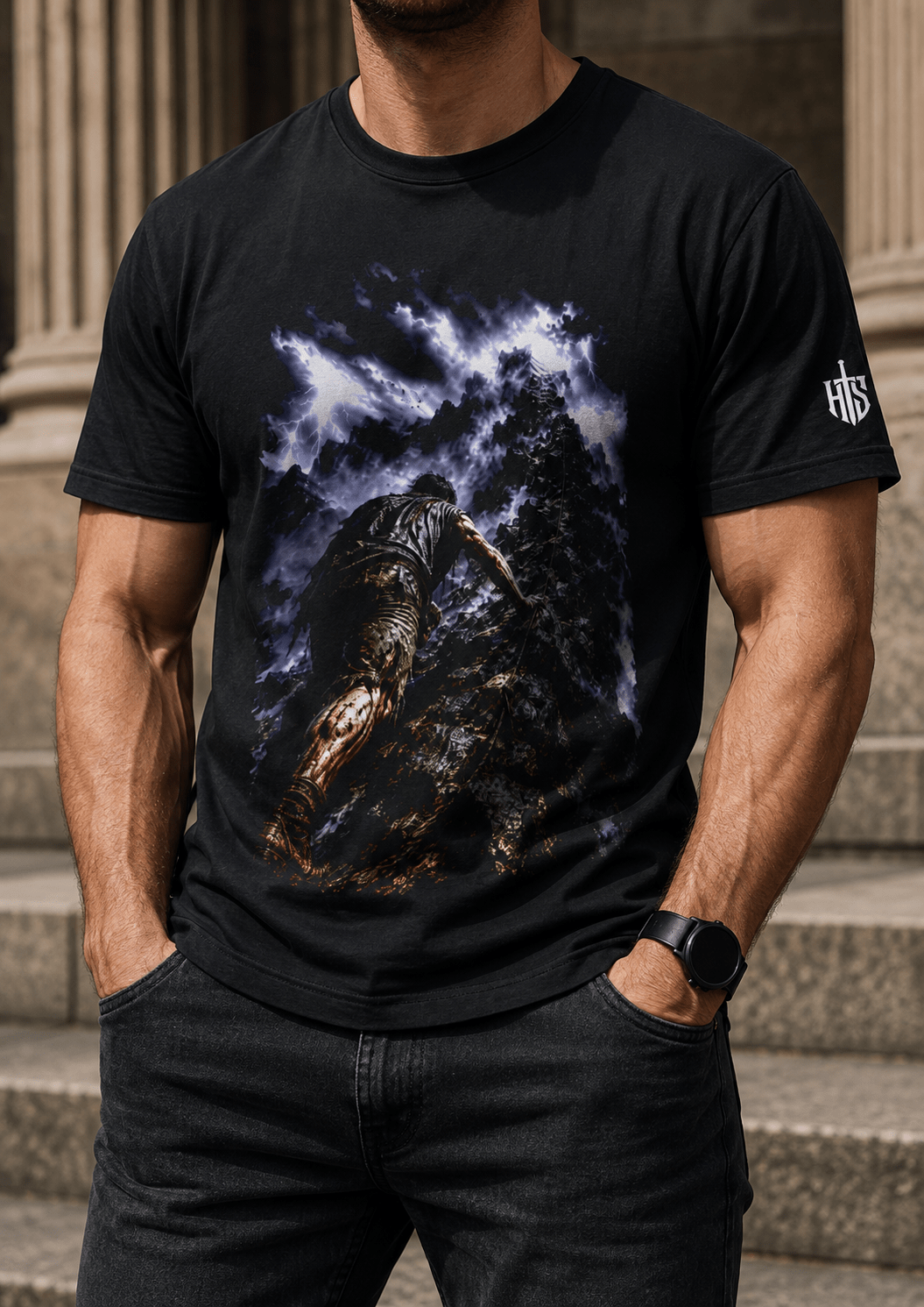 The Internal Ascent - Graphic T-Shirt - Hilt and Stone