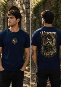 Load image into Gallery viewer, Watcher at the Gate — Signature Collection Graphic T-Shirt - Hilt and Stone