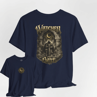 Load image into Gallery viewer, Watcher at the Gate — Signature Collection Graphic T-Shirt - Hilt and Stone