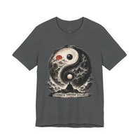 Load image into Gallery viewer, Yin Yang Zen T-Shirt — "Strength Through Stillness" Graphic Tee - Hilt and Stone