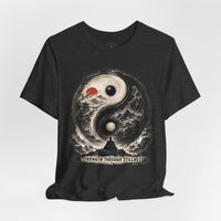 Load image into Gallery viewer, Yin Yang Zen T-Shirt — "Strength Through Stillness" Graphic Tee - Hilt and Stone