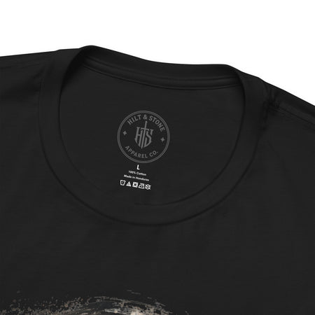 Yin Yang Zen T-Shirt — "Strength Through Stillness" Graphic Tee - Hilt and Stone